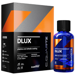 CarPro Cquartz DLUX zestaw z powłoką cermiczną do zabezpieczania plastików, felg 30ml