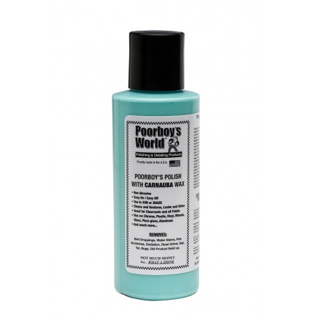 Poorboy S World Polish With Carnauba Wax Blue 118ml Tester Nado