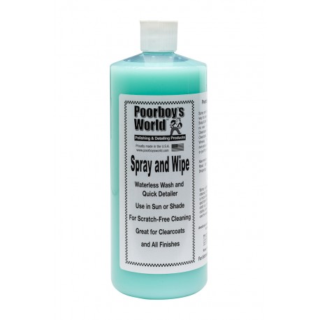 Poorboy's World Spray & Wipe Waterless Wash 946ml