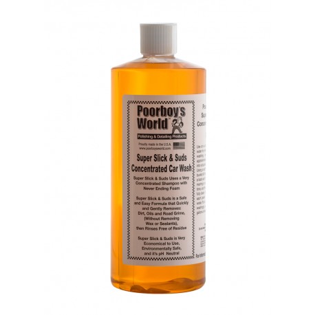Poorboy's World Super Slick & Suds Concentrated Car Wash 946ml