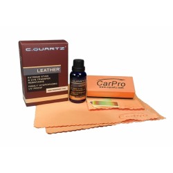 CarPro CQuartz Leather zestaw powłoka kwarcowa cermiczna do skóry 30ml