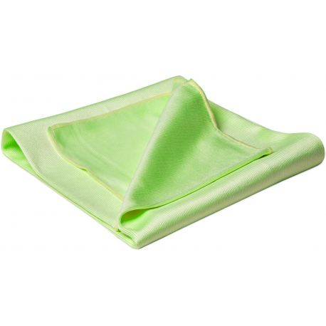 Flexipads Ręcznik polerski z mikrofibry do szyb zielony 55x63cm